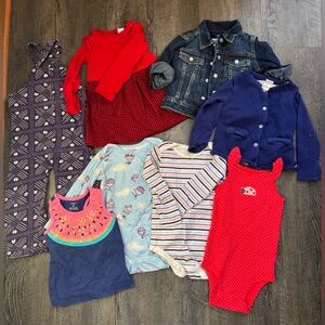 24 Month/ 2T Girls Cotton Bundle